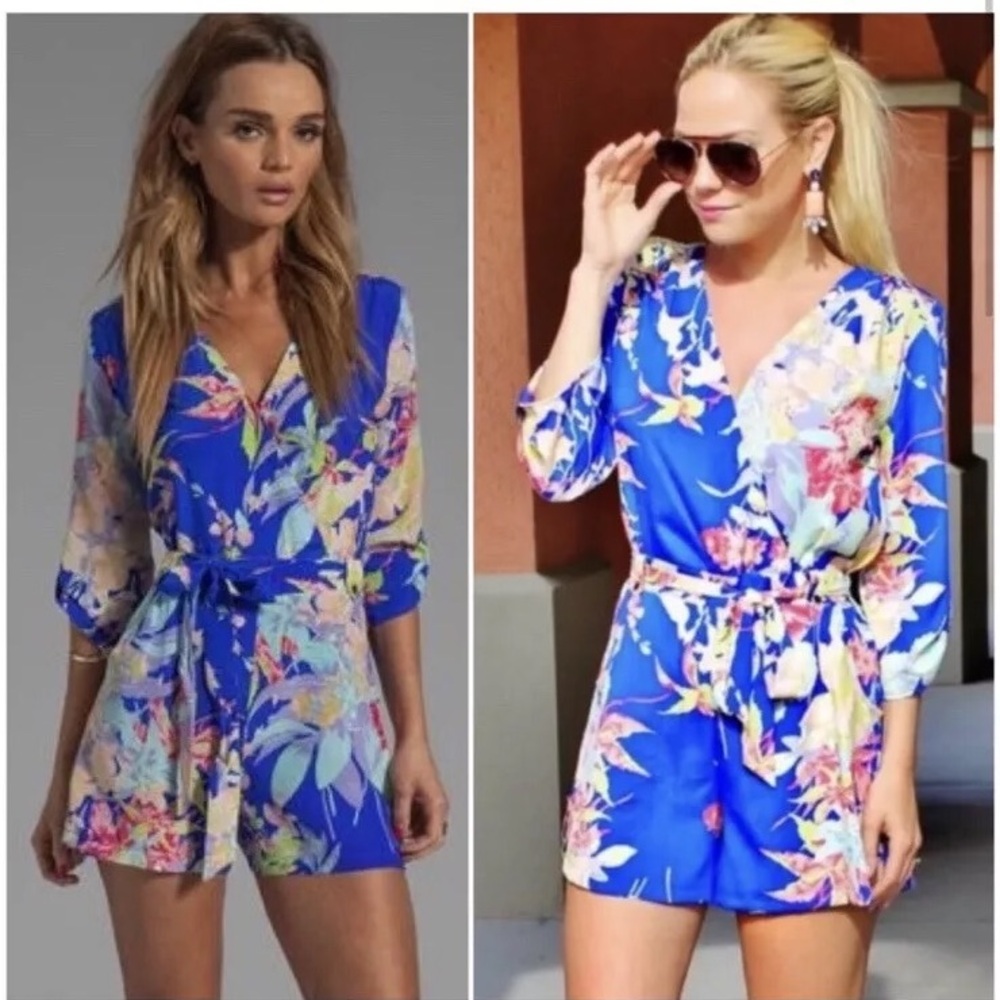 Yumi Kim Floral Romper size XS